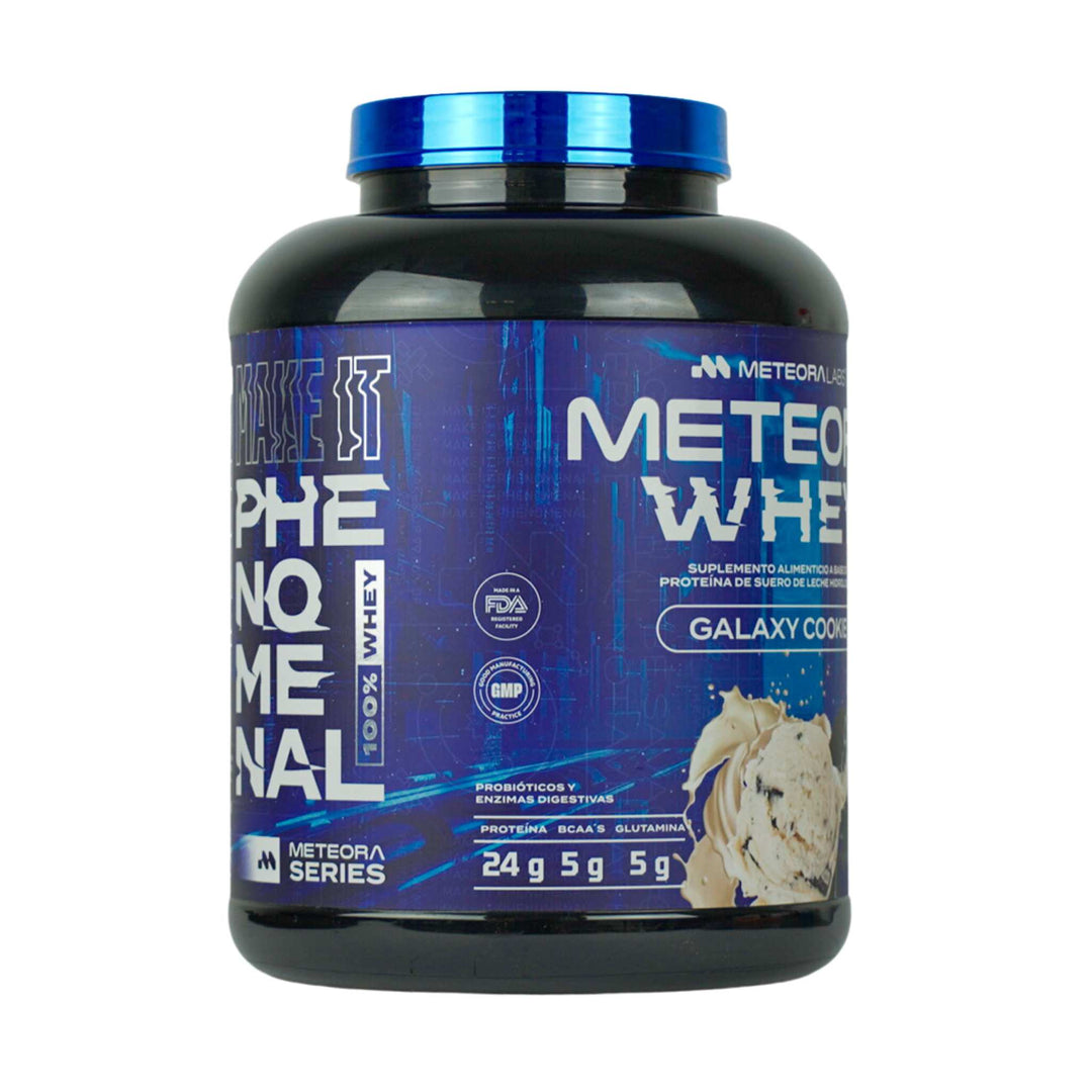 Meteora Whey | 100% Proteína de suero de leche hidrolizada | Galaxy Cookie | 5 Lbs